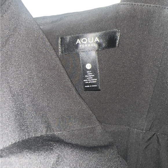 AQUA Womens Rhinestone Mini Cocktail And Party Dress - Picture 4 of 4